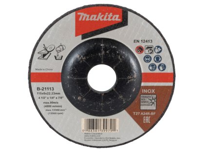 MAKITA KOTOUČ BRUS. KOV/NEREZ 115 x 6 x 22,23