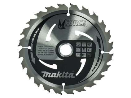 MAKITA KOTOUČ PILOVÝ 165 x 20 mm 24 z
