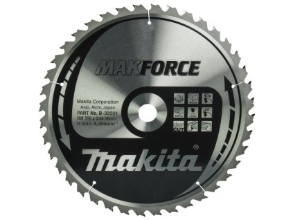 MAKITA KOTOUČ PILOVÝ 355 x 30 mm 40 z
