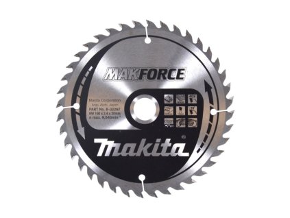 MAKITA KOTOUČ PILOVÝ 160 x 20 mm 40 z