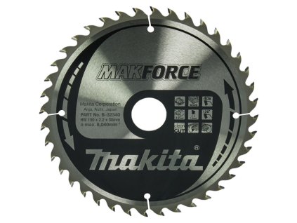 MAKITA KOTOUČ PILOVÝ 190 x 30 mm 40 z
