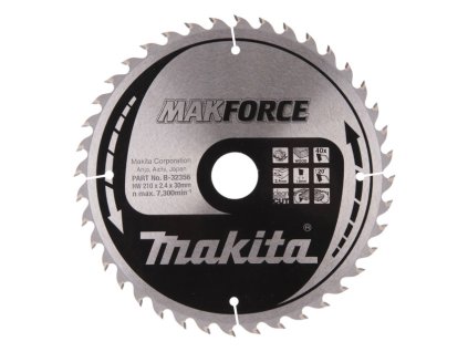 MAKITA KOTOUČ PILOVÝ 210 x 30 mm 40 z