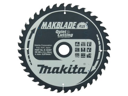 MAKITA KOTOUČ PILOVÝ 260 x 30 mm 40 z