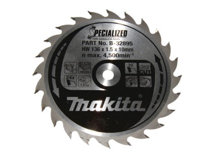 MAKITA KOTOUČ PILOVÝ 136 x 10 mm 24 z