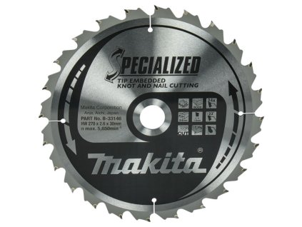 MAKITA KOTOUČ PILOVÝ 270 x 30 mm 24 z