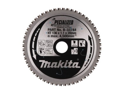 MAKITA KOTOUČ PILOVÝ 136 x 20 mm 56 z
