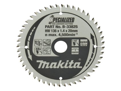 MAKITA KOTOUČ PILOVÝ 136 x 20 mm 48 z