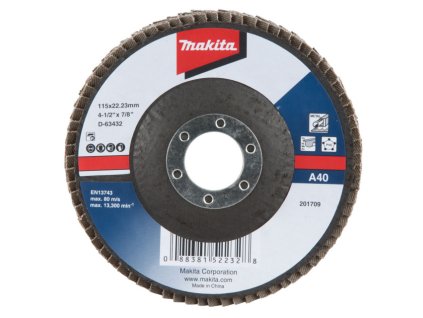 MAKITA KOTÚČ BRÚSNY 115x22,23 MM 10KS K40