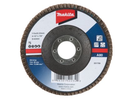MAKITA KOTÚČ BRÚSNY 115x22,23 MM 10KS K80