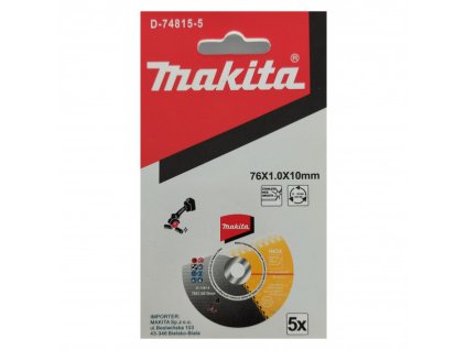 MAKITA KOTÚČ REZ. KOV/NEREZ 76 x 1,0 x 10 5 ks
