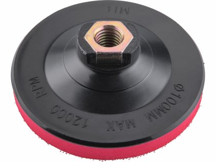 Tanier unášací so suchým zipsom pre uhlovú brúsku, Ø100mm, EXTOL CRAFT
