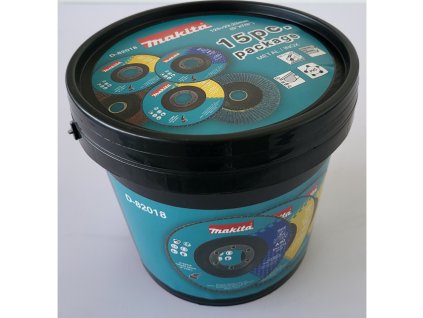 MAKITA KOTOUČ BRUSNÝ KOV/NEREZ125 mm SADA 15 ks