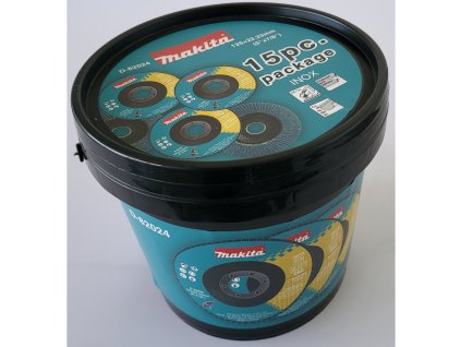 MAKITA KOTOUĆ BRUSNÉ NA NEREZ 125 mm SADA 15 ks
