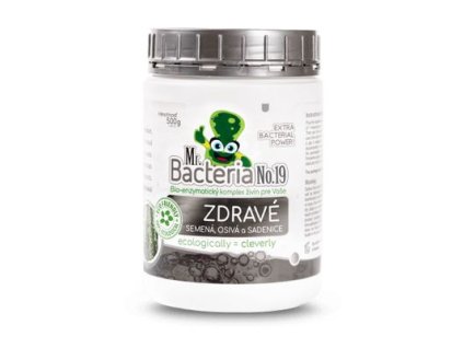 Aktivátor Mr.Bacteria No.19, živiny pre zdravé semená osivá a sadenice, 500g