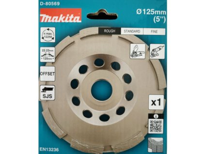 MAKITA KOTOUČ BRUSNÝ DIAMANT 125 x 22.23 mm