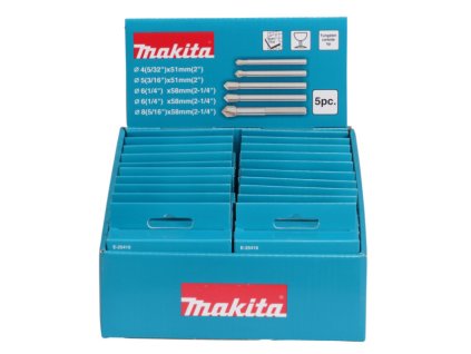 MAKITA SADA VRTÁKŮ DO SKLA 20ks