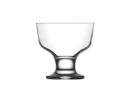 Pohár Destina, LAV, sklenený, na zmrzlinu a dezert, 285 ml, 98x93 mm, bal. 6 ks