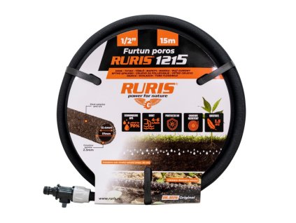 ruris 1215pc presakovacia hadica 15m s konektormi