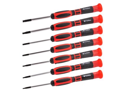 skrutkovace na jemnu mechaniku tx 7 dielna sada