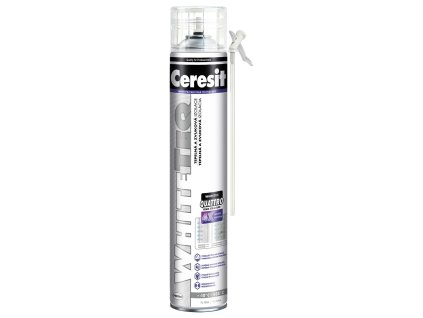 Pena CERESIT WhiteTeq Gun, 750 ml, trubičková, SilverFoam