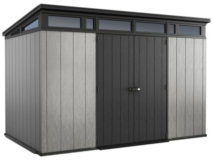 Domcek Keter® ARTISAN 11x7, antracit/sivá, 342x218x226 cm, UV, DUOTECH™