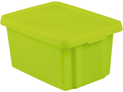 Box s vekom Curver® ESSENTIALS 16 lit., zelený, 39x30x21 cm