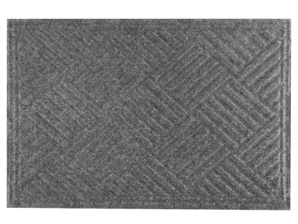 Rohožka MagicHome, Rhombus, pred dvere, 40x60 cm, šedá