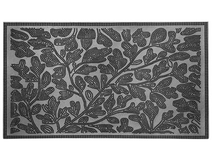Rohožka MagicHome RBR 116, pred dvere, Plants, 58x36,5 cm, guma