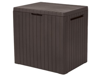 Box Keter® City storage box 113 lit., úložný, hnedý