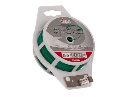 viazaci drot 065 mm x 100 m zeleny