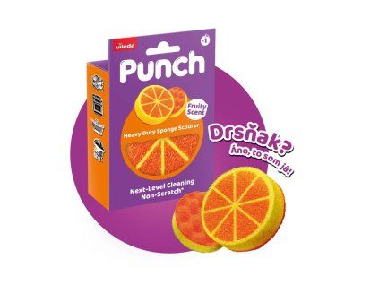 Hubka Vileda Punch pomaranč