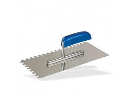 Hladítko zubů z nerezové oceli 8 mm 130x280mm GK8