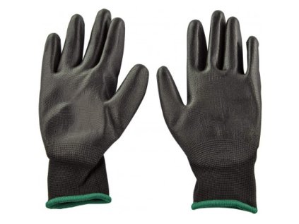 Pracovní rukavice s PU povlakem Basic, velikost 8