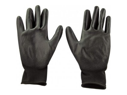 Pracovní rukavice s PU povlakem Basic, velikost 11