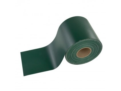 Krycia páska na plotový panel PVC 70x0,19 m, zelená