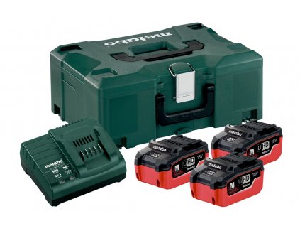 METABO ZÁKLADNÍ SET 3 X LIHD 5,5 AH + METALOC