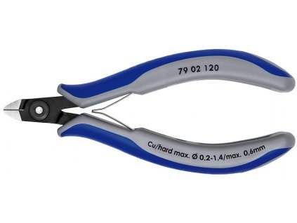 Knipex Přesné boční štípací kleště pro elektroniku 120