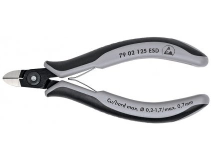 Knipex Přesné boční štípací kleště na elektroniku ESD 125