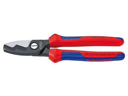 KNIPEX Kabelové nůžky s dvojitým břitem 200  SERVIS EXCLUSIVE