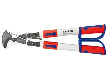 Knipex Kabelové nůžky (princip rohatky se západkou) 570