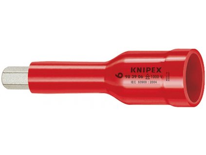 Knipex Nasazovací nástrčné klíče na šrouby s vnitřním šestihranem S vnitřním čtyřhranem 3/8" nebo 1/2" 75