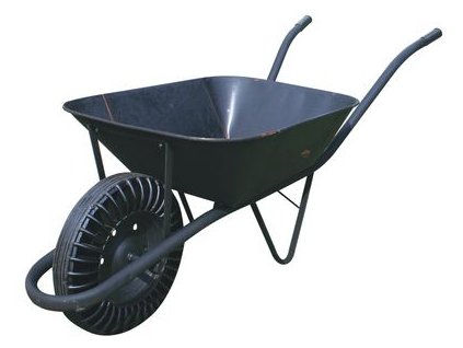 Kolečko ORAVAN SF 95SB, s bantamovým kolem, 60 lit.