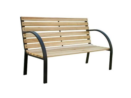 Lavička záhradná EVERILD, 123x54x77 cm