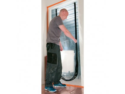 Fólia proti prachu Strend Pro, PF1201, na dvere, U-Zipper