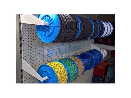 Drziak ROPE H-1, na laná, popruhy a šnúry, komplet