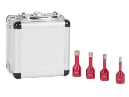 Sada vyrezávačov Strend Pro Premium DCB11S2, 6-8-10-12 mm, M14, diamant, korunky, professional