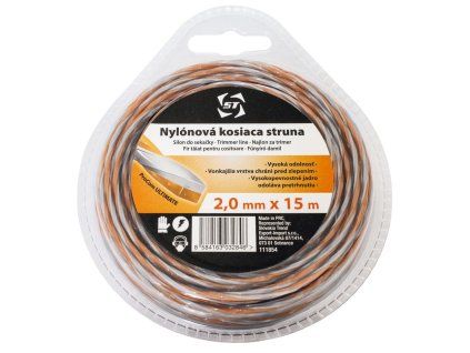 Silon na kosenie ProCom Ultimate 2,4 mm, hranatý, L-15 m