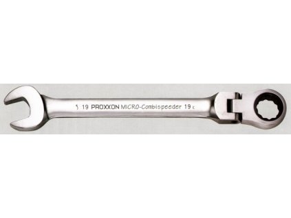 PROXXON Klíč ráčnový očko - vidlice s výkyvnou hlavou 19mm.(23056)  SERVIS EXCLUSIVE