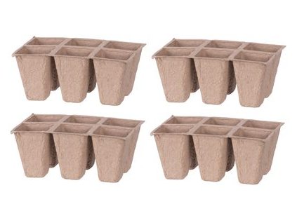 Sadbovač Strend Pro Herrison P1108, papierový, bal. 4 ks, výsek 20x30 mm