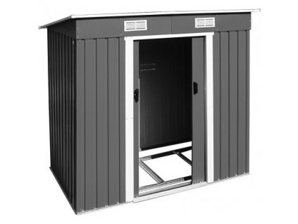 Kovový zahradní domek 2 qm Cardiff, antracitová barva